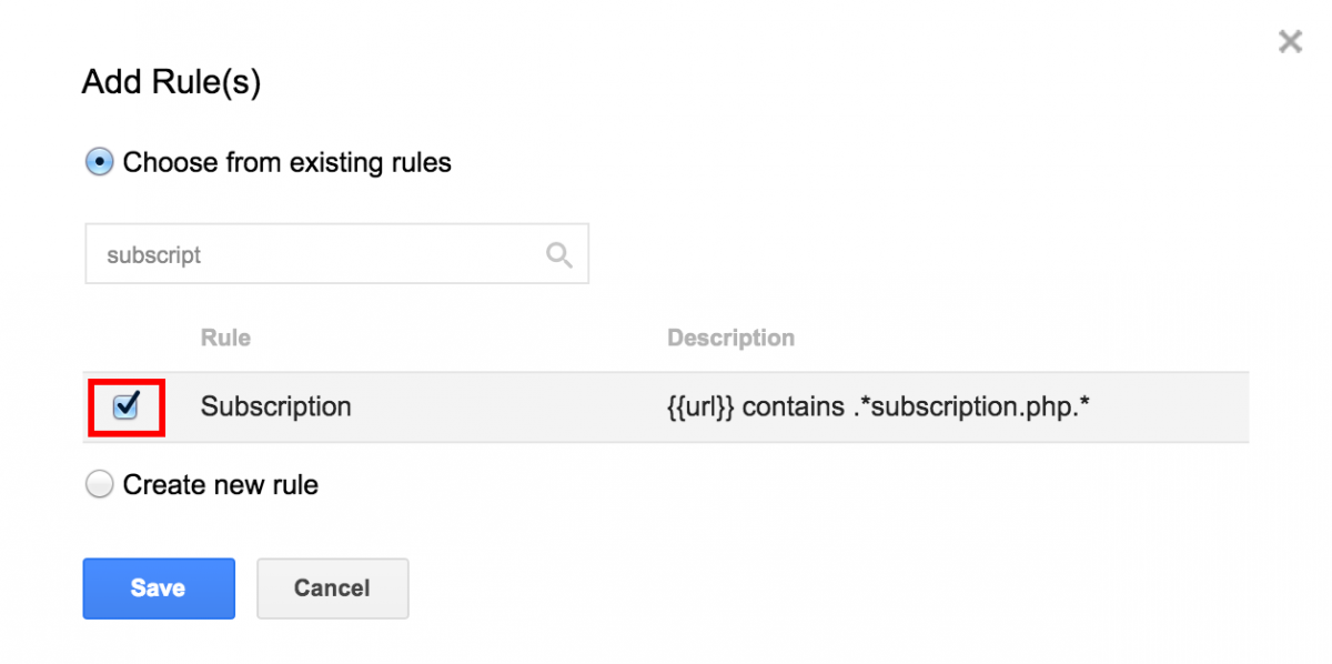 Google Tag Manager Add Firing Rule