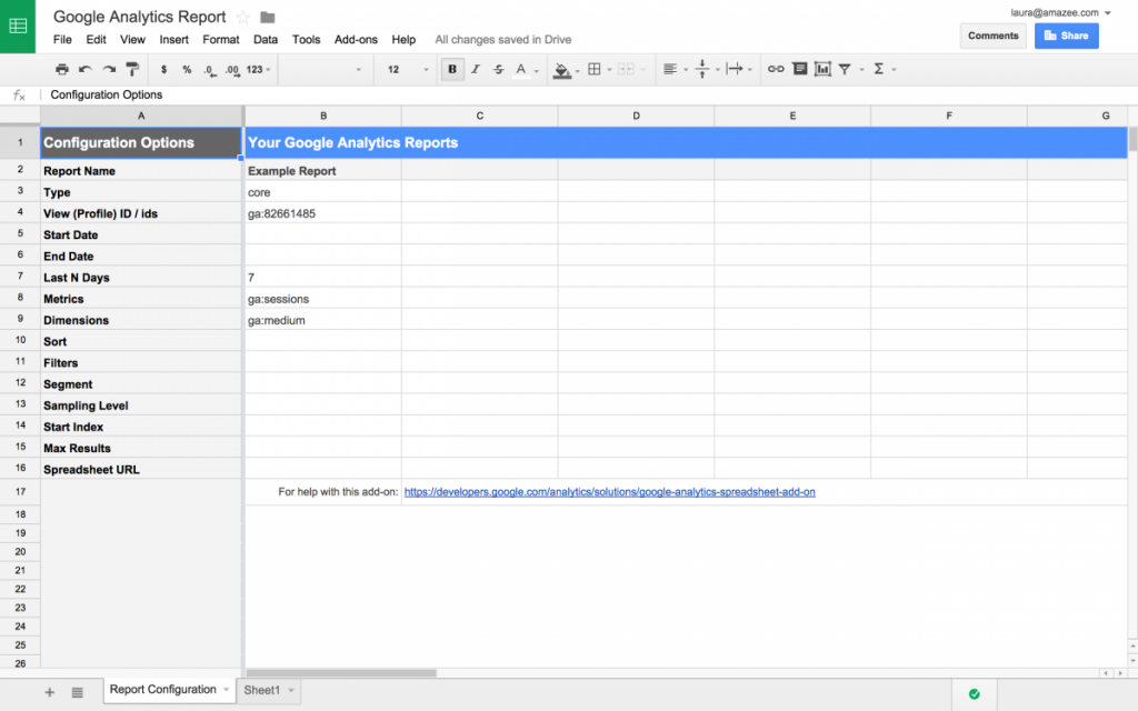 Automatic Google Analytics Reports | Amazee Metrics