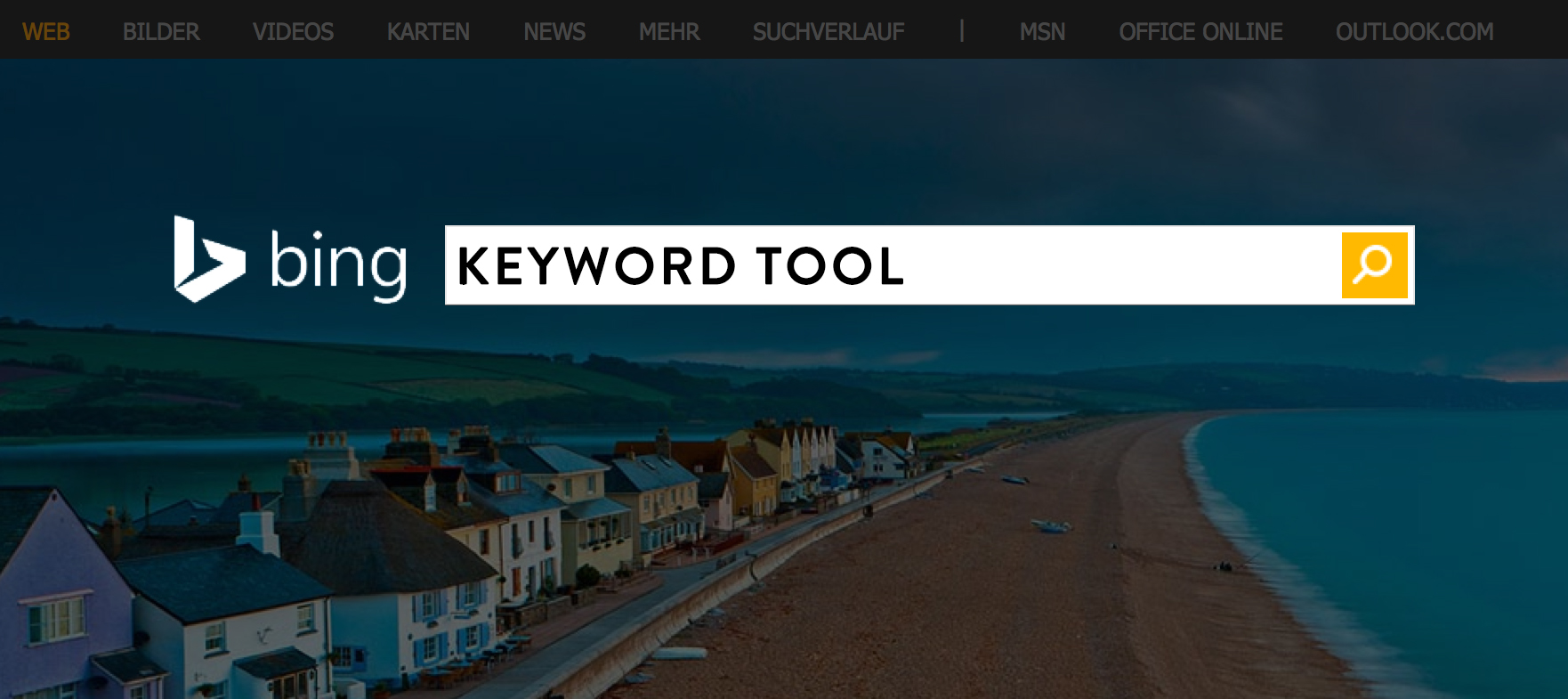 SEM Tutorial: How to Use the Bing Keyword Tool