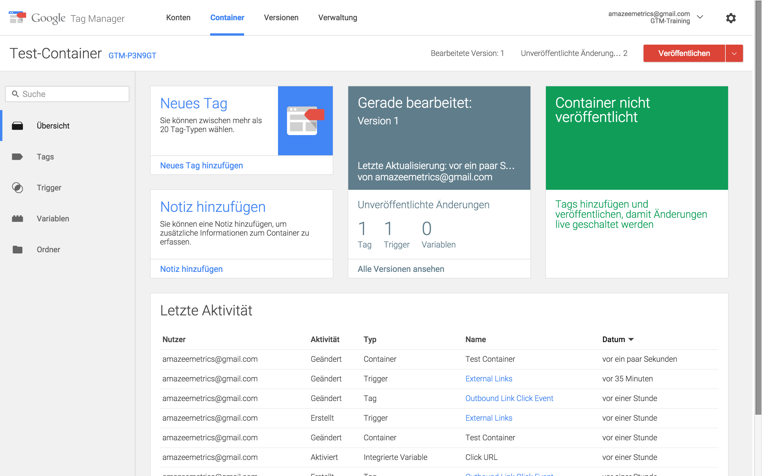 Google Tag Manager v2