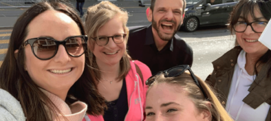 Amazee Metrics foxtrail team 2 celebrating