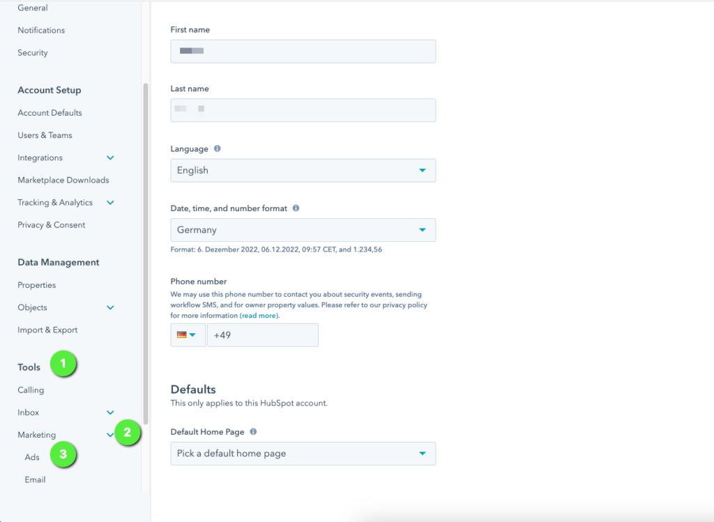 How to connect HubSpot to your Google Ads account Advance Metrics