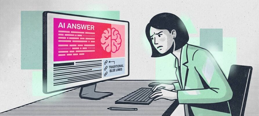 A user is looking for AI search results to find their brand